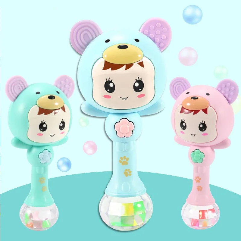 Игрушка прорезыватель музыкальная для детей 0 12 месяцев развивающий мобиль