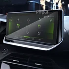 7-дюймовый 10-дюймовый экран GPS-навигации, стеклянная пленка, экран дисплея, пленка для управления для Peugeot 2008 2019 2020, автомобильные аксессуары