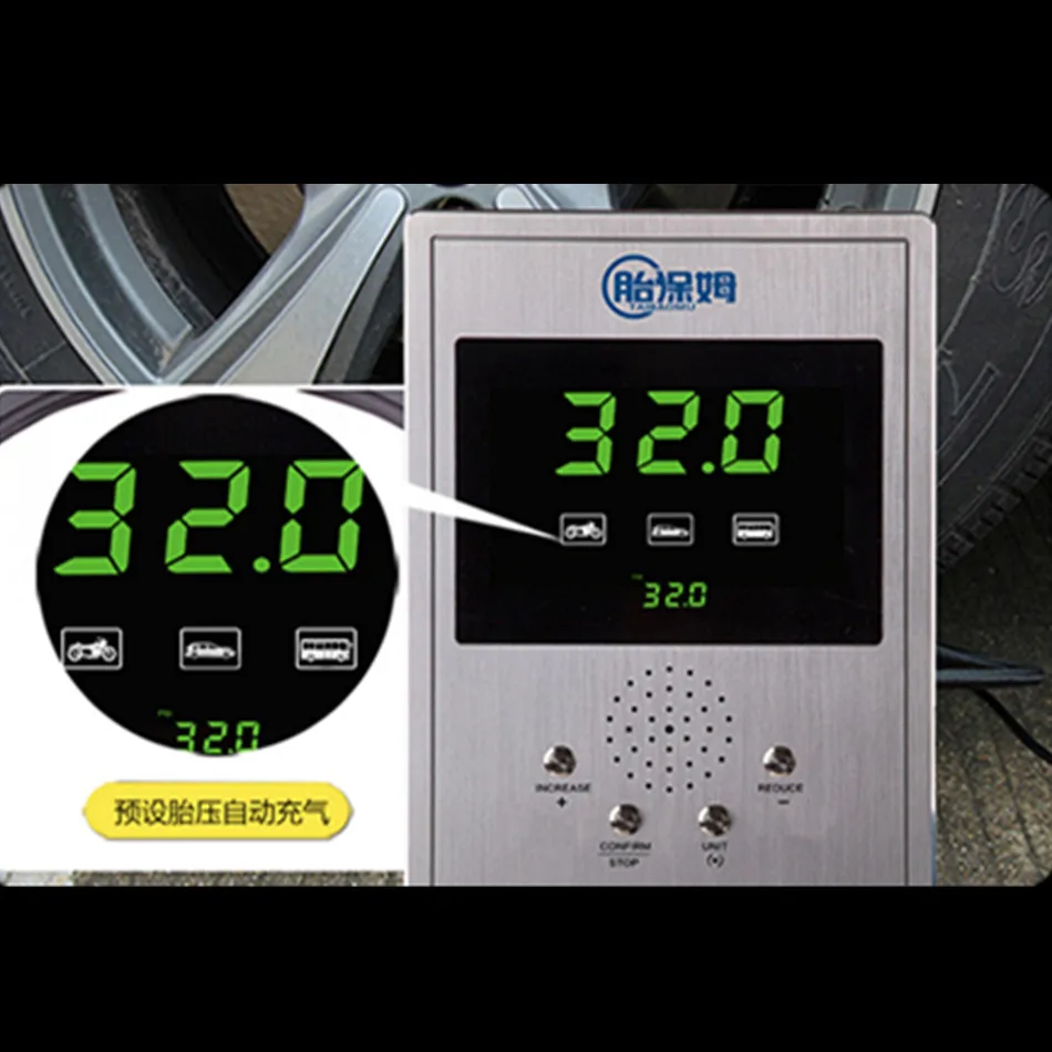 Автоматический насос для шин автоматическое надувание и дефляция