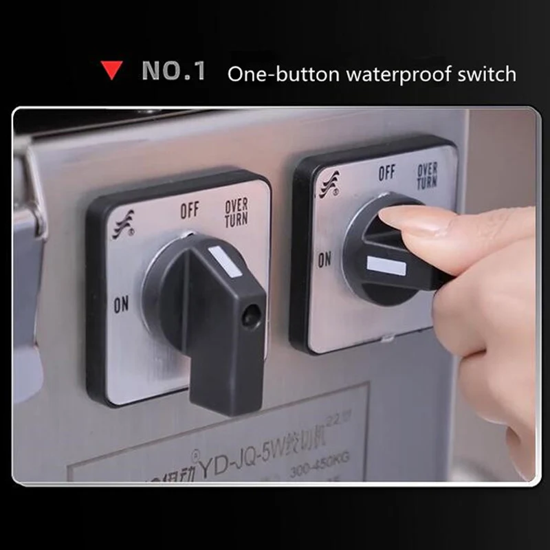 2600 Вт Коммерческая электрическая мясорубка измельчитель для костей и рыбы