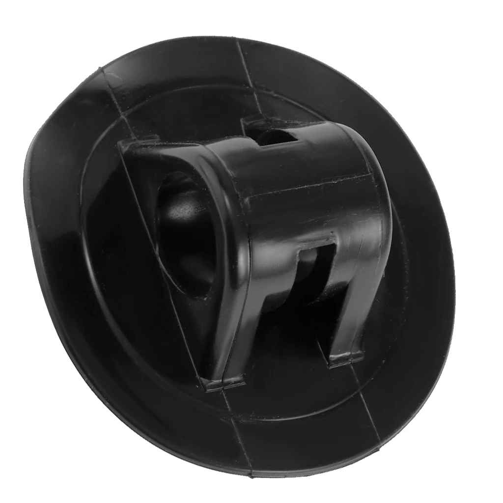 

PVC 22mm/0.9inch Dia. Single Hole Rope Bungee Cord Buckle Fastener Clip
