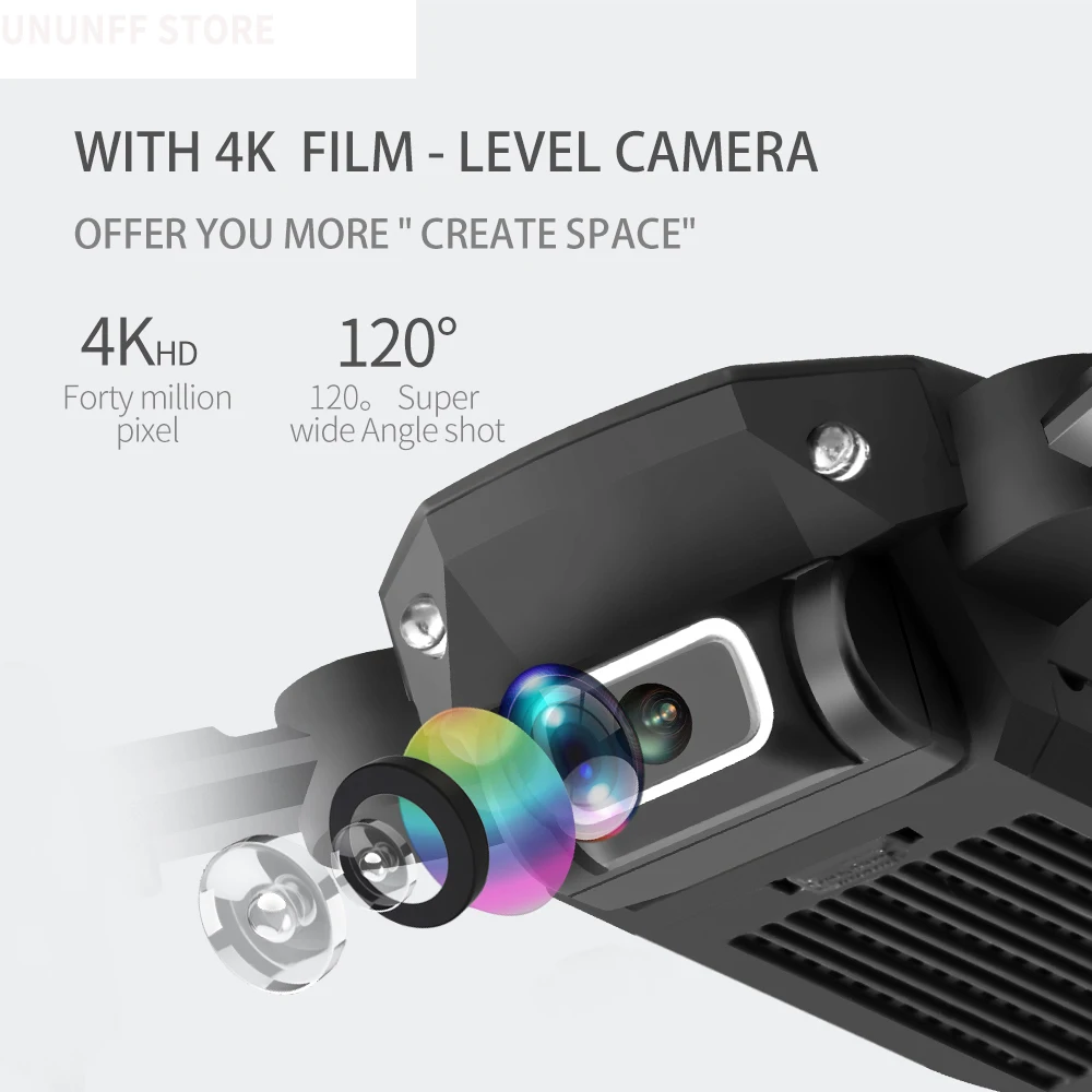 

2021 NEW LS-K9 Drone 4k HD wide angle camera wifi fpv height keeping Flight time 15 minutes distance 0.15KM Rc Quadcopter TOYS