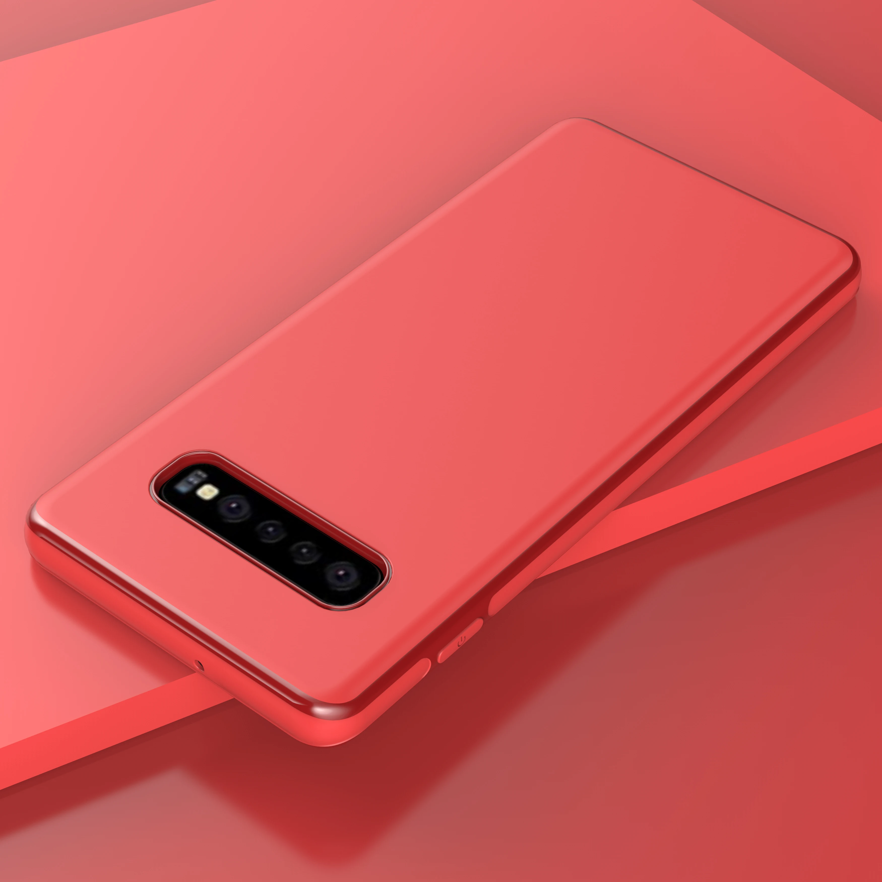 Магнитный чехол для Samsung Galaxy S9 S10 мягкий силиконовый S9Plus S10Plus Lite|Бамперы| |