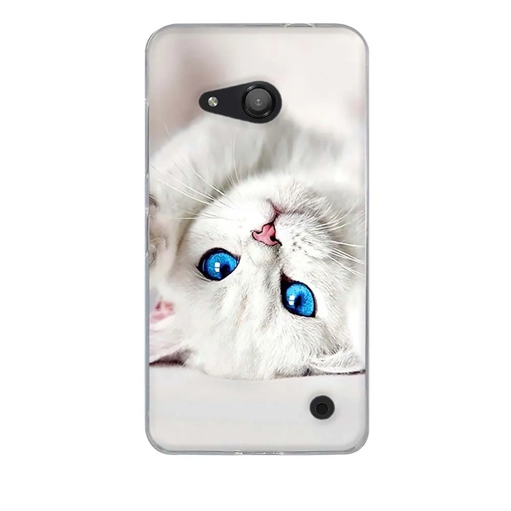 Чехол для Microsoft Nokia Lumia 550 640 950 640XL мягкий силиконовый чехол из ТПУ с милым рисунком