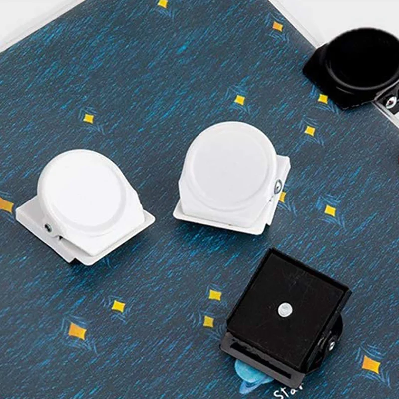 

24 Pieces of Magnetic Metal Clip Refrigerator Whiteboard Wall Magnetic Memo Sticky Note Clip