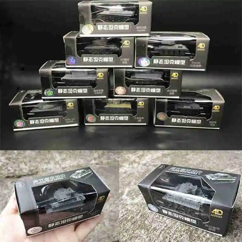 4D модель танка строительные комплекты военные автомобили игрушки случайный пазл