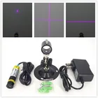 16*68 мм 405нм 20 мВт 50 мВт 120 МВт 150 МВт 200 мВт Фиолетовый Синий Фокусируемый лазерный модуль + крепление + адаптер