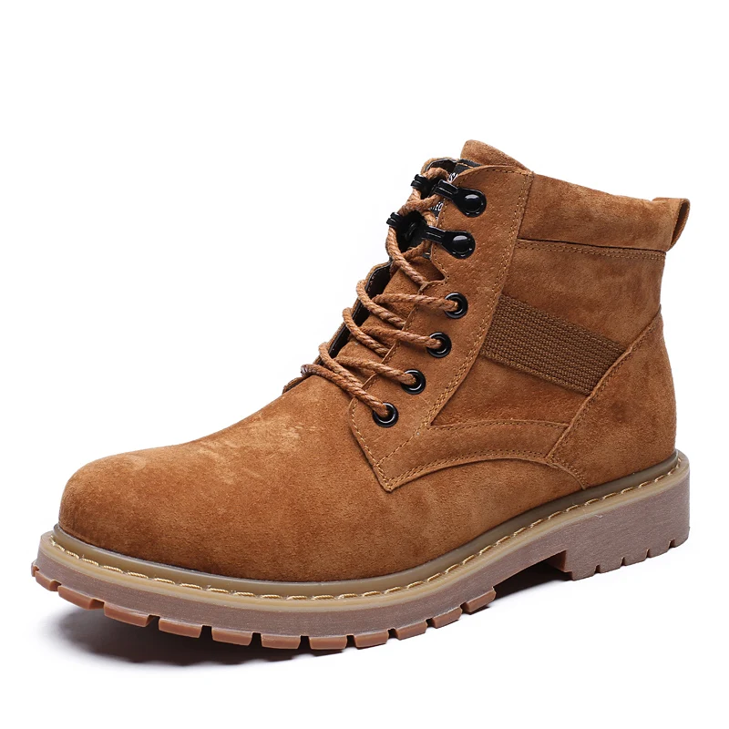 

Nice Fashion Men's Tactical Military Military Boots Breathable Leather High Top Casual Desert Work Shoes Mens Boots Sport Shoes