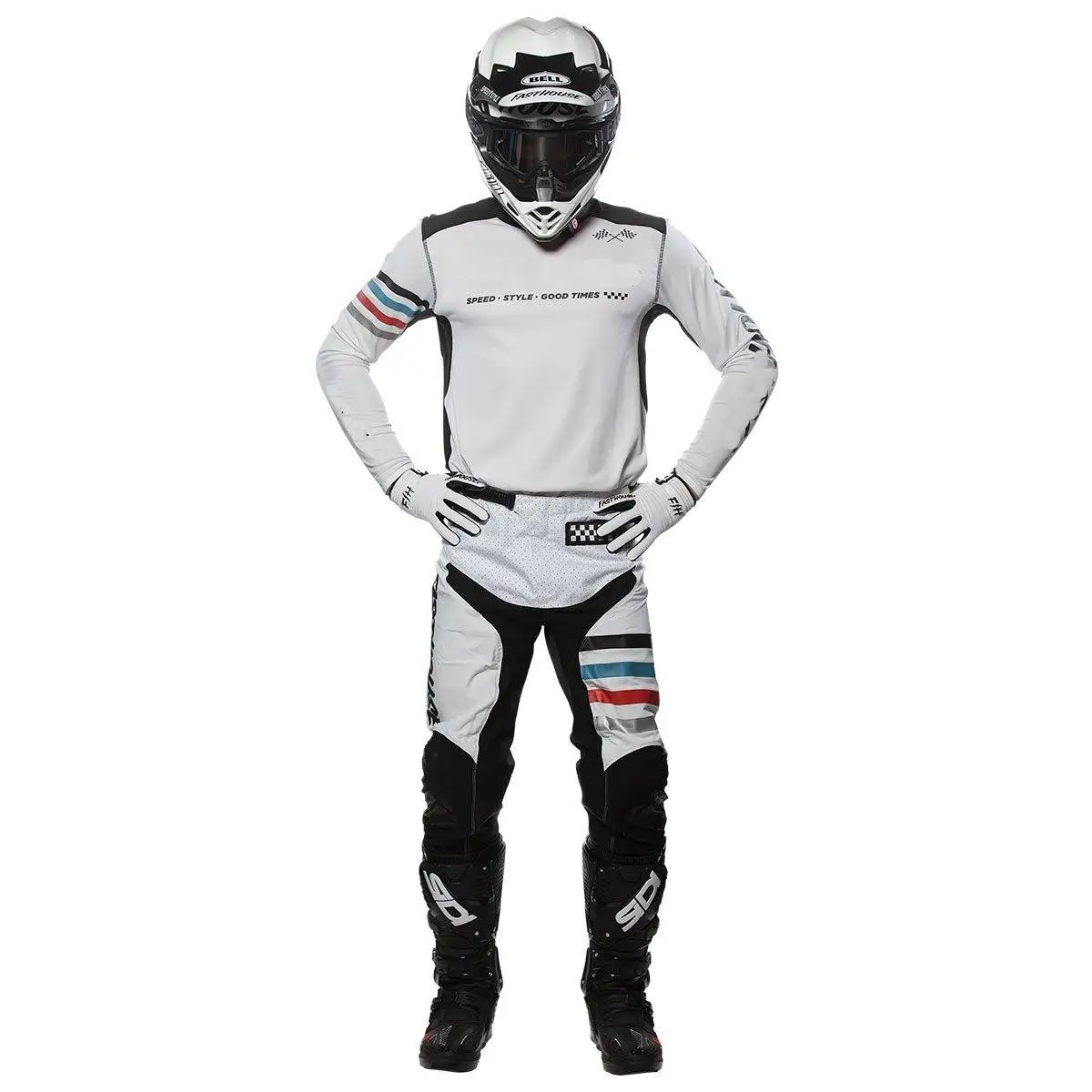 

2021Raven Motocross Gear set Stream Jersey Set MX Off Road suit atv Dirt Bike Jersey And Pant