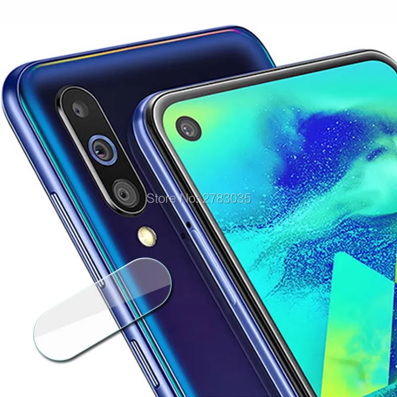 Прозрачная ультратонкая Защитная пленка для объектива задней камеры Samsung Galaxy M40