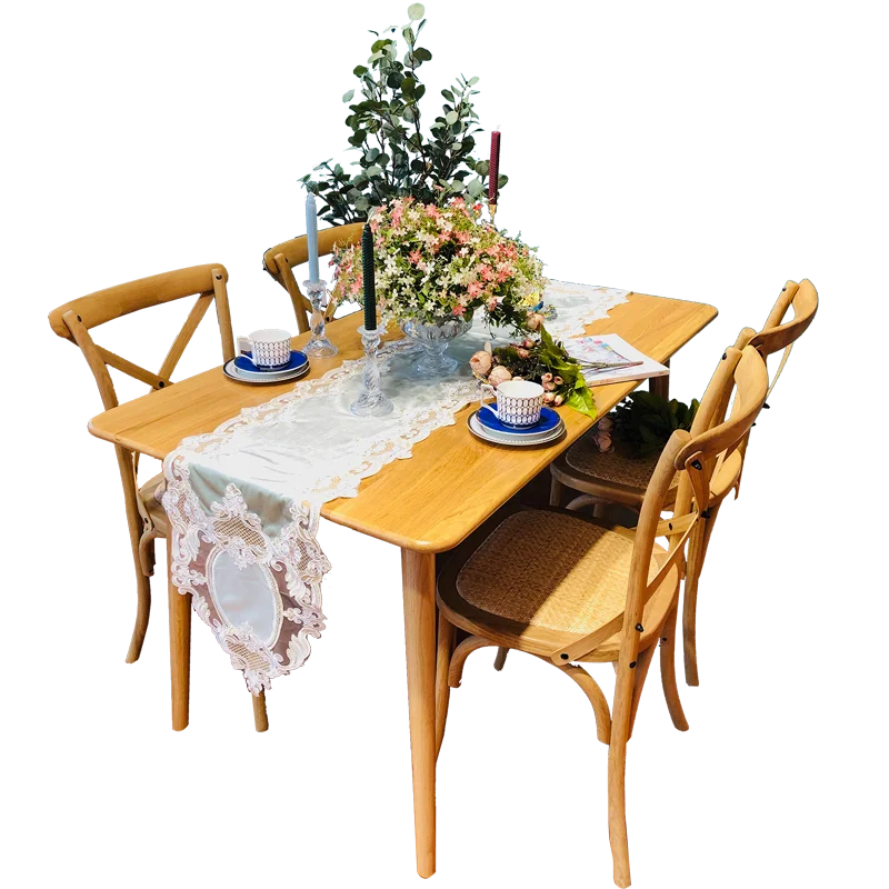 Европа вышитая настольная дорожка крышка стола с флагом кружева элитное