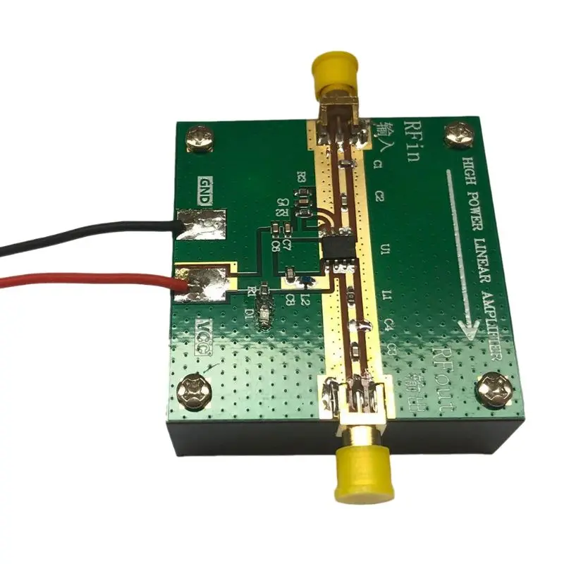 

RF2126 400M-2700MHZ Broadband RF Power Amplifier 2.4GHZ 1W for WIFI Bluetooth Ham Radio