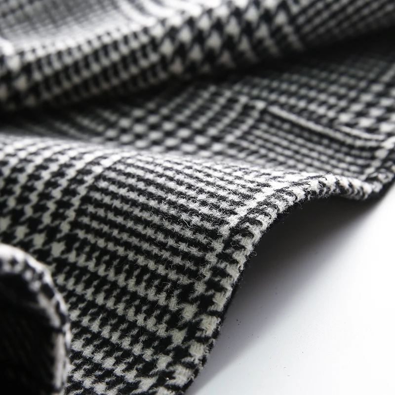 Новая британская Высокая мода подиум 2020 зимнее женское негабаритное винтажное 80%