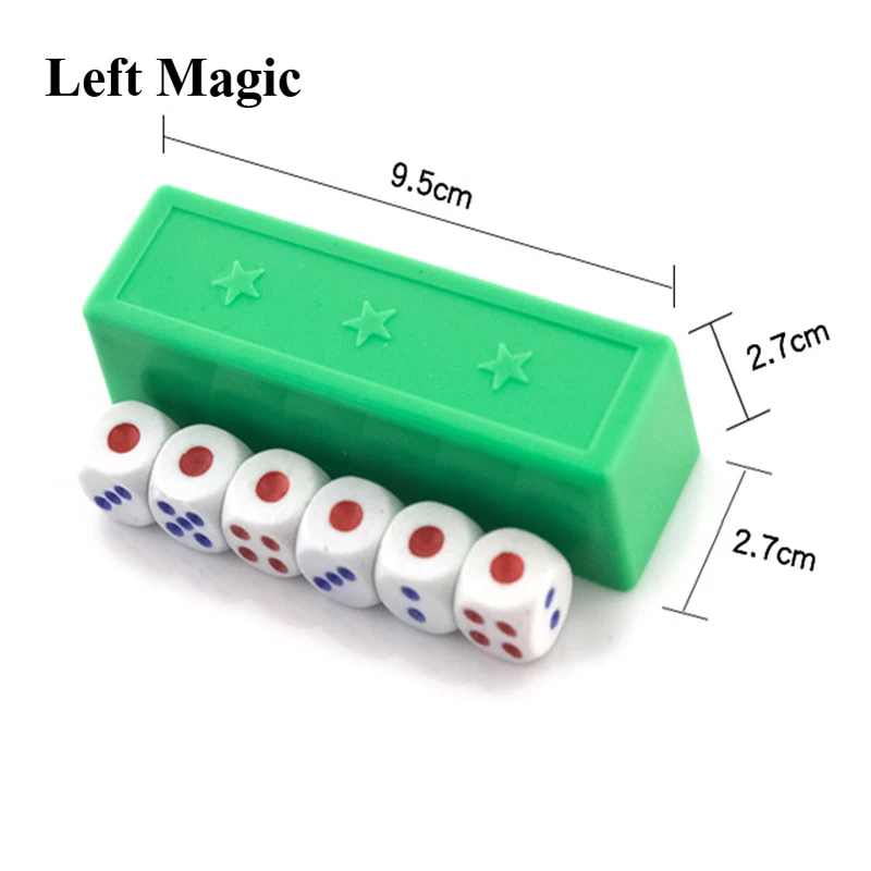 Волшебные кубики (обычные кости) волшебные фокусы шестигранная смена магия