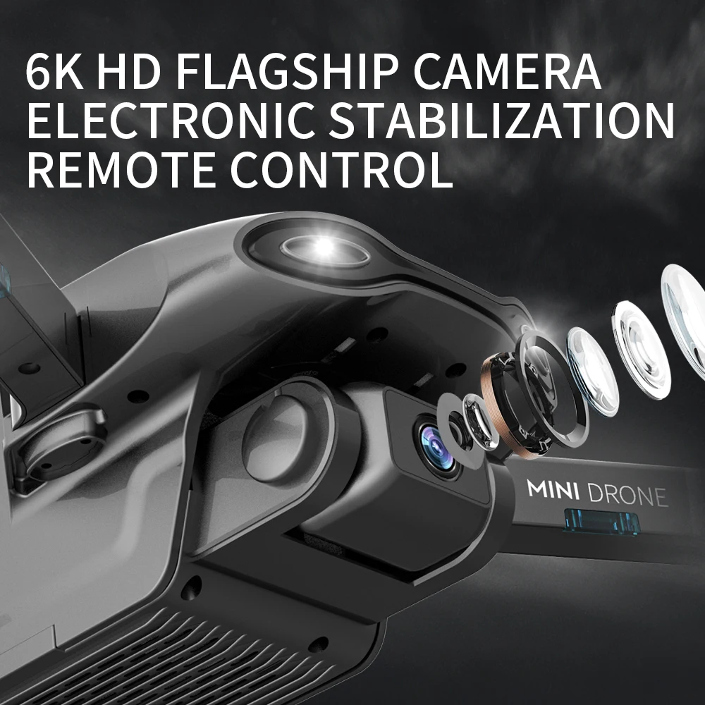 2020 Новый M9968 Дрон 5G WI-FI GPS 6K HD мини Камера Profesional 1200 метров расстояние FPV Drone
