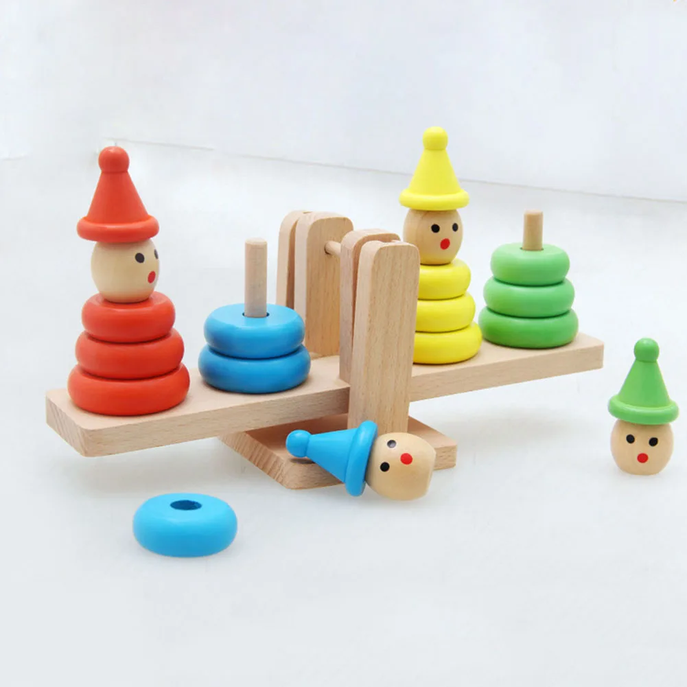 

Детский развивающий Деревянный конструктор «Клоун»