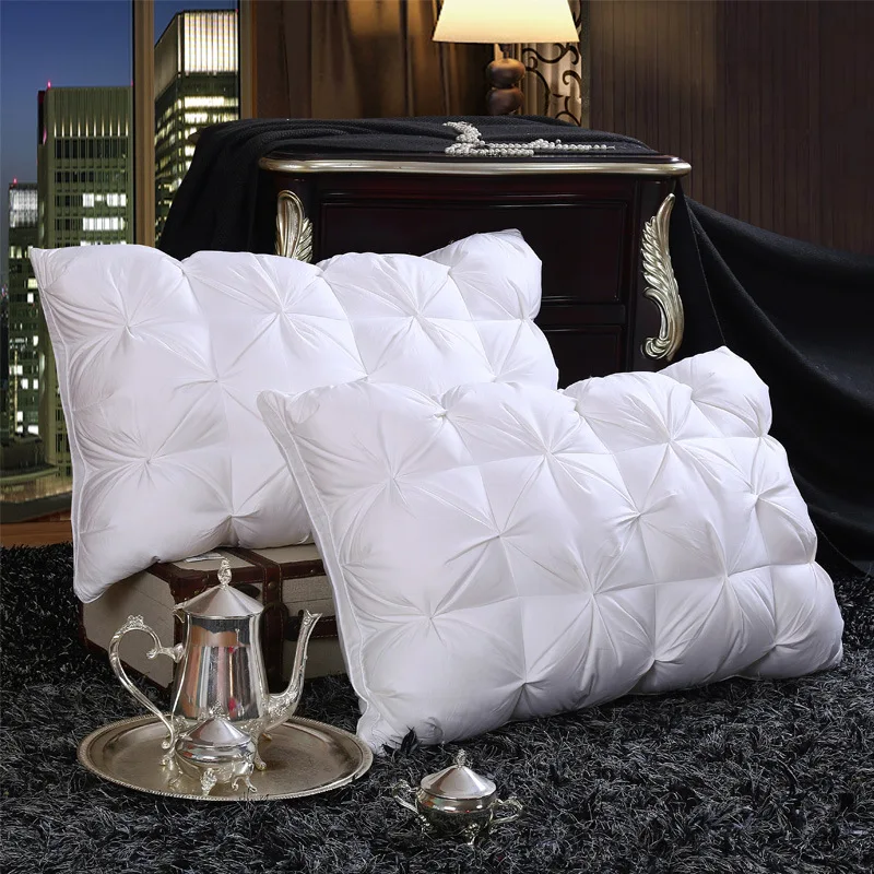 

Надувная подушка с гусиным пухом Claroom 100%, подушки для пятизвездочных отелей, роскошная Подушка для спальни ZT45 #