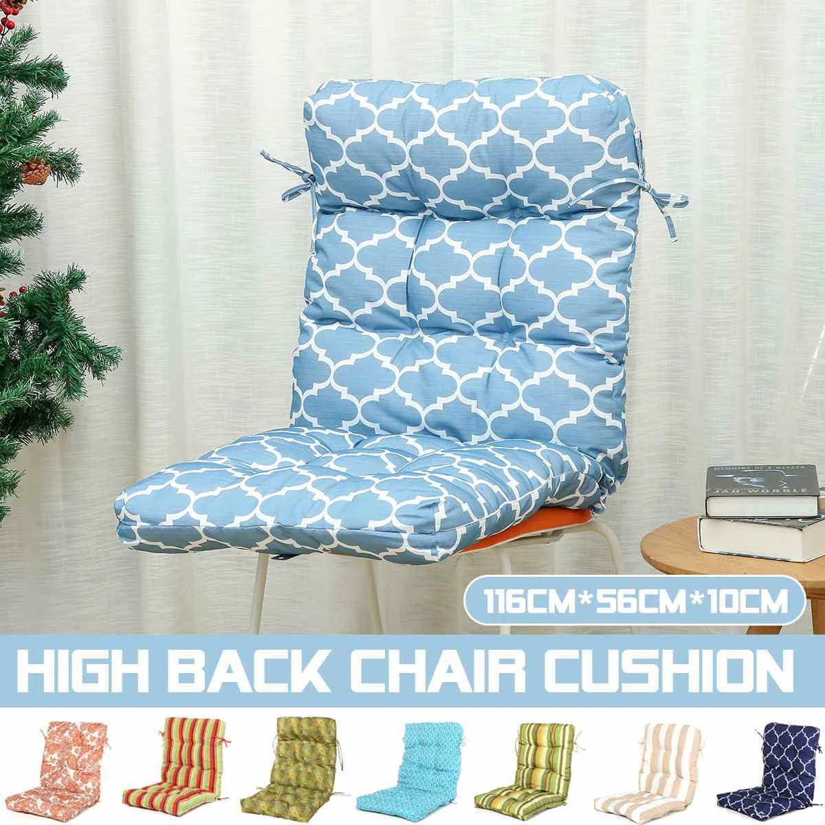 

Однотонный длинный коврик с подушкой для кресла-качалки из ротанга, Складной толстый садовый шезлонг от солнца, подушка сиденья дивана тата...