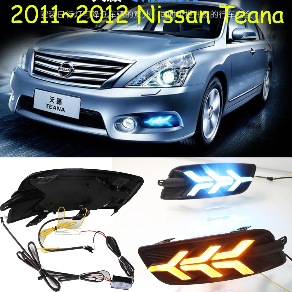Один набор бампер автомобиля светильник для Nissan Teana Дневной altima автомобильные