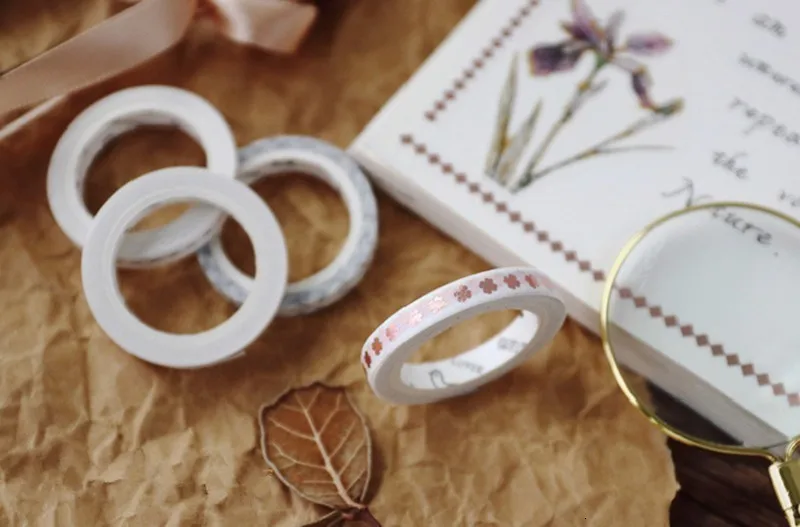 1 шт. Kawaii DIY декоративная клейкая лента милые наклейки для скрапбукинга креативная клейкая лента васи товары для рукоделия 02538