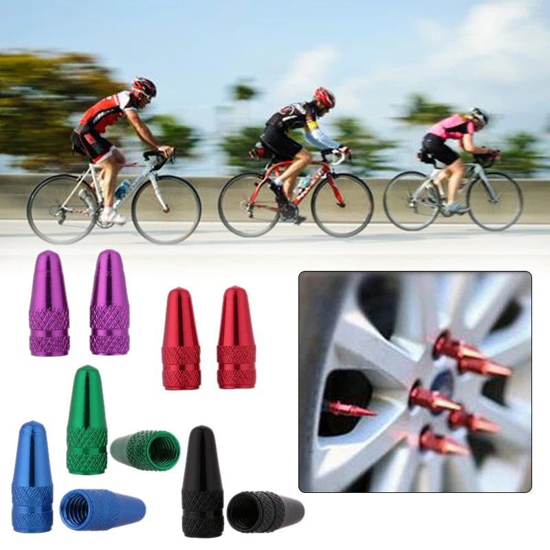 bike fahrrad reifen reifen aluminium legierung presta stem air ventil kappe staub abdeckung free global shipping
