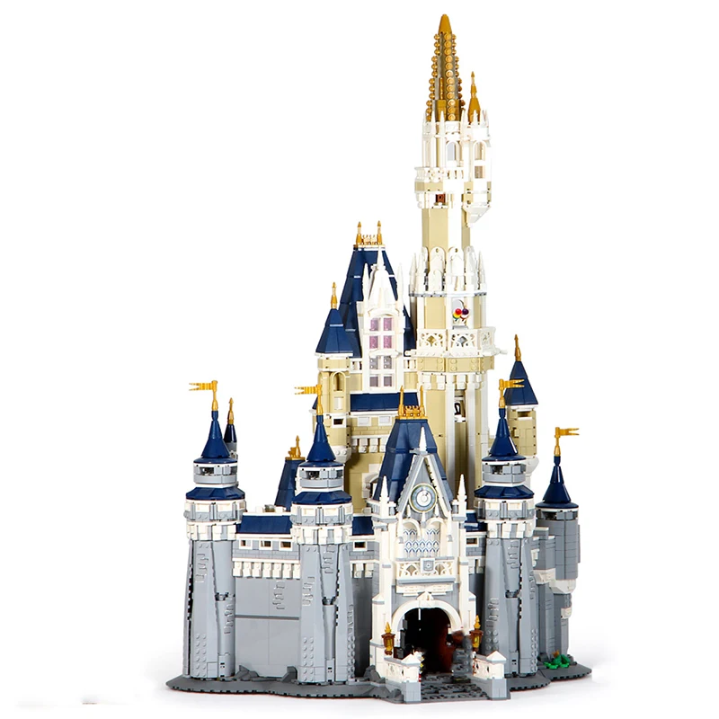 В наличии Принцесса замок Вилла дача Dreamland 4080 шт город здание 16008 блоки кирпичи