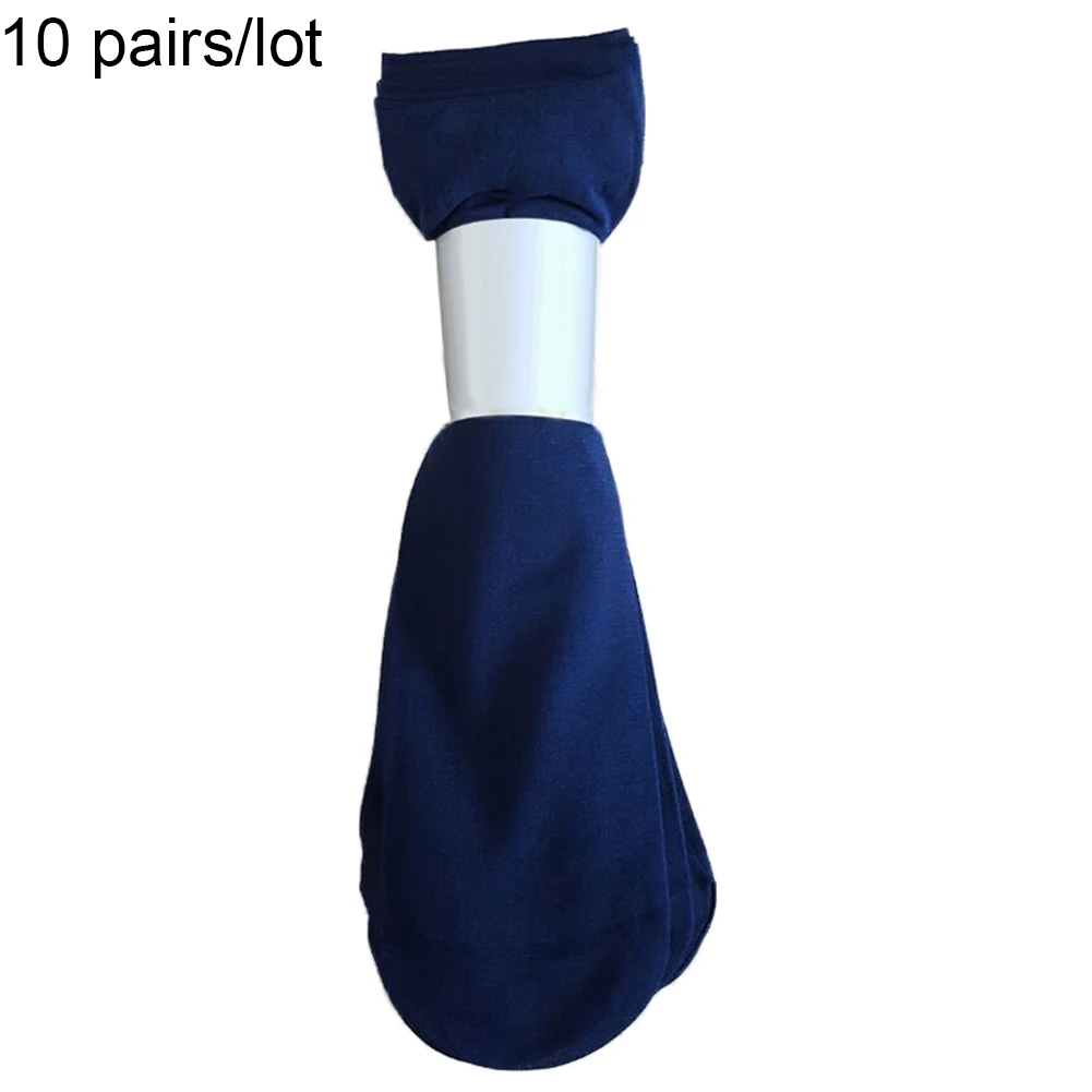10 пары/компл. мужские носки от пота удобные Бесшовные дышащие для купания средней