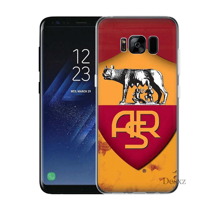 Мобильный чехол для телефона для samsung A3 A5 A6 A7 A8 A9 A10 A20 A30 A40 A50 A60 твердый переплет «Рома» логотип