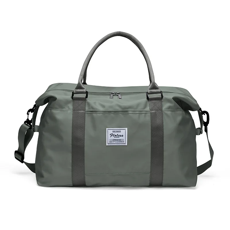 구매 여행 가방 여성용 휴대용 대용량 경량 수하물 가방 생산 준비 완료 보관 가방 건식 습식 분리 체육관 가방