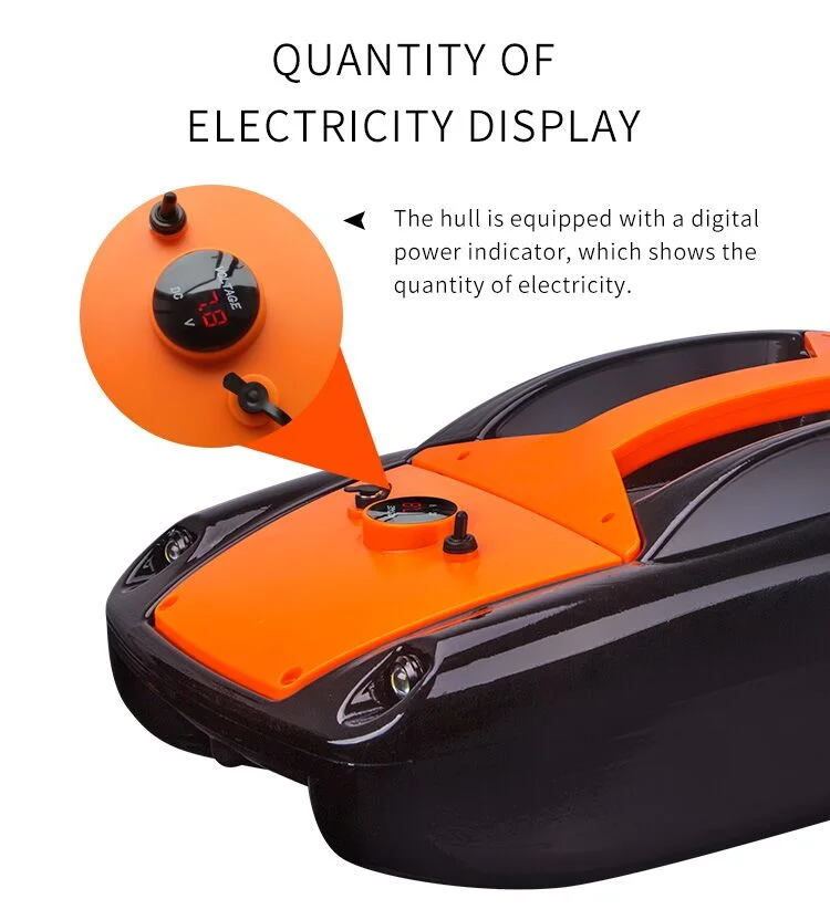 Новое поступление 5200 мАч 500 м радиоуправляемая скоростная лодка рыболокатор