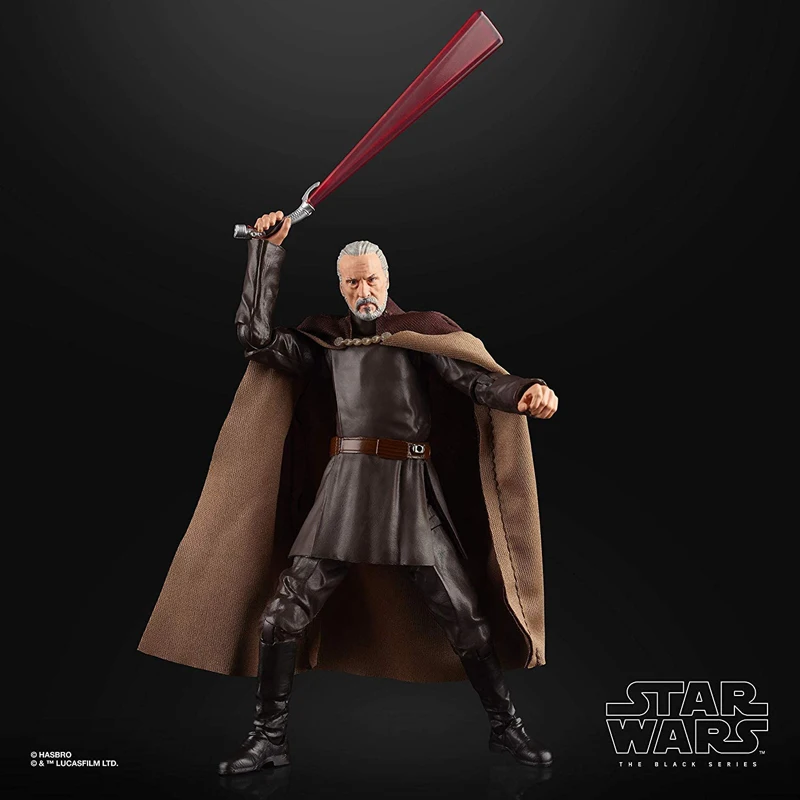 Коллекционная Фигурка Звездные войны черная серия Dooku Toy 6 атака