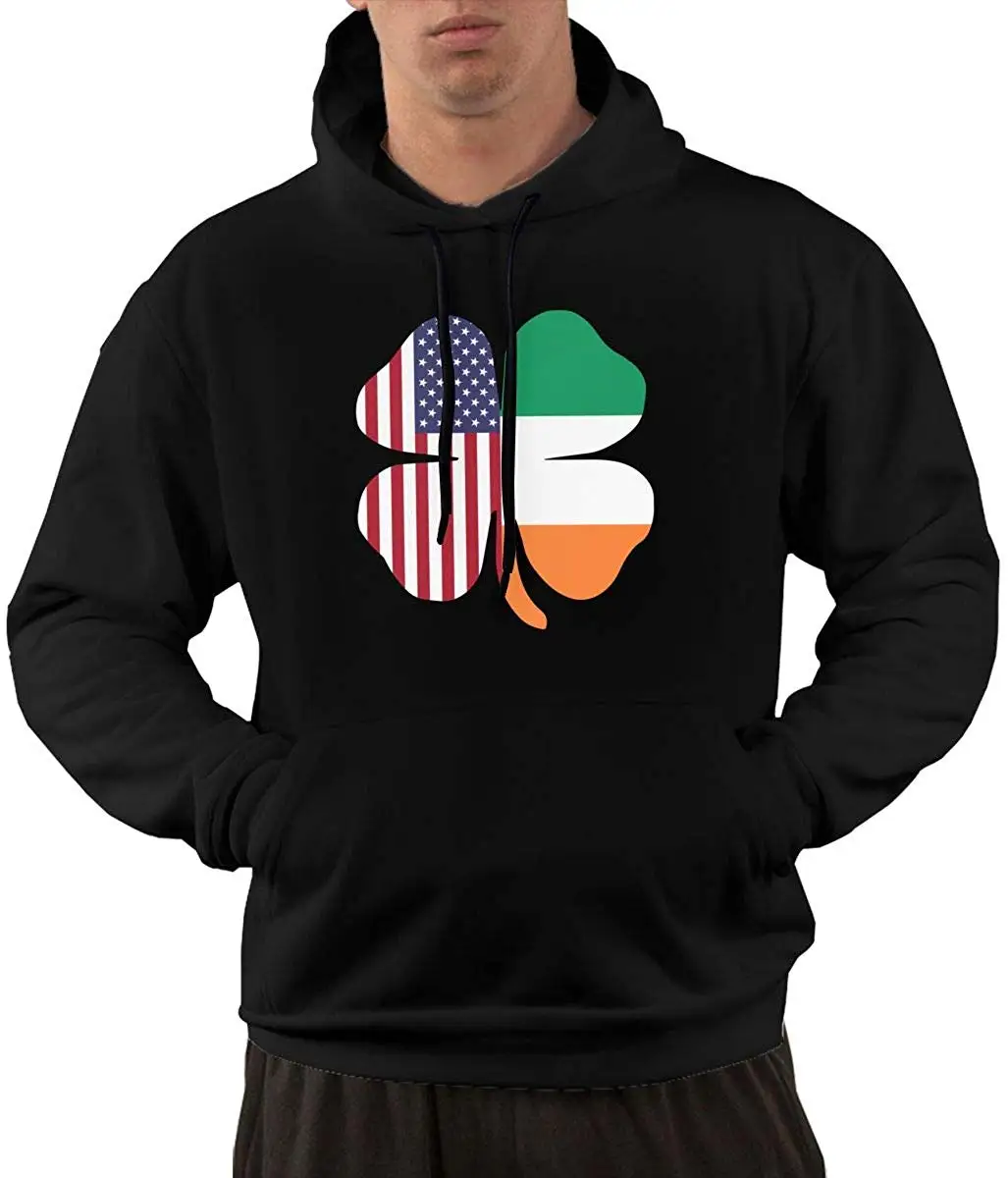 SweatMTK5 Американский ирландское флаг трилистника Для мужчин Толстовка NewGar