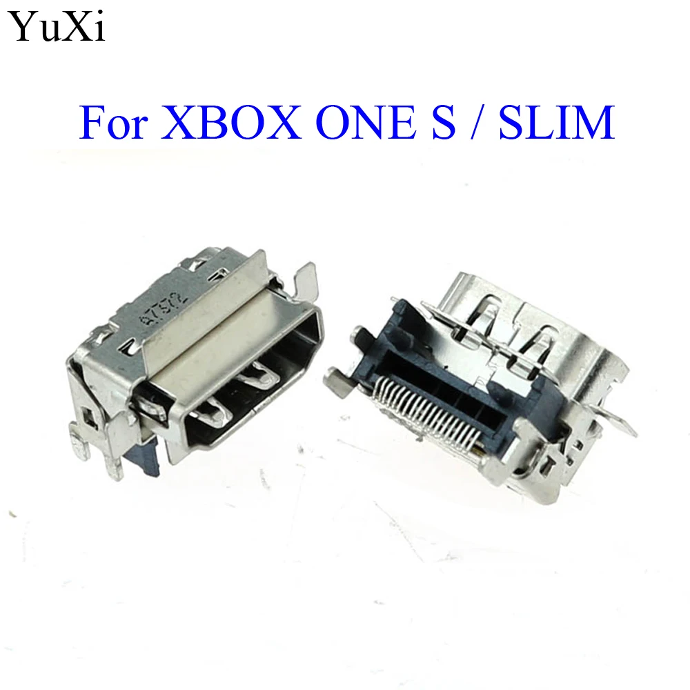 

YuXi connector-hdmi Port Connector Socket Replacement For Microsoft Xbox One S Slim