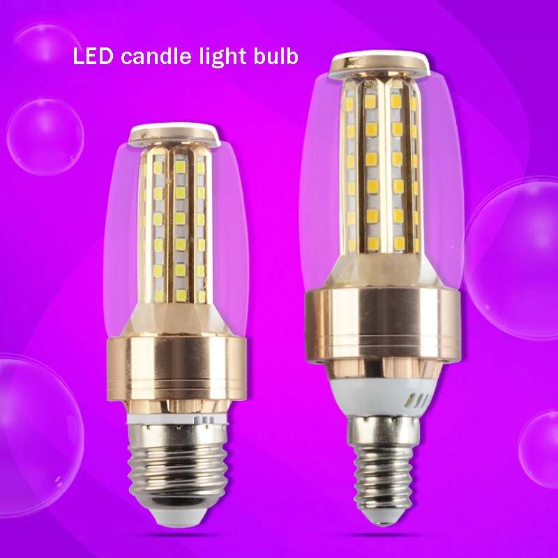 

LED Corn Lamp E27 E14 Screw Bulb 12W Home Energy-saving Bulb Lamp Highlight Commercial Corn Lamp Home Pendant Lighting