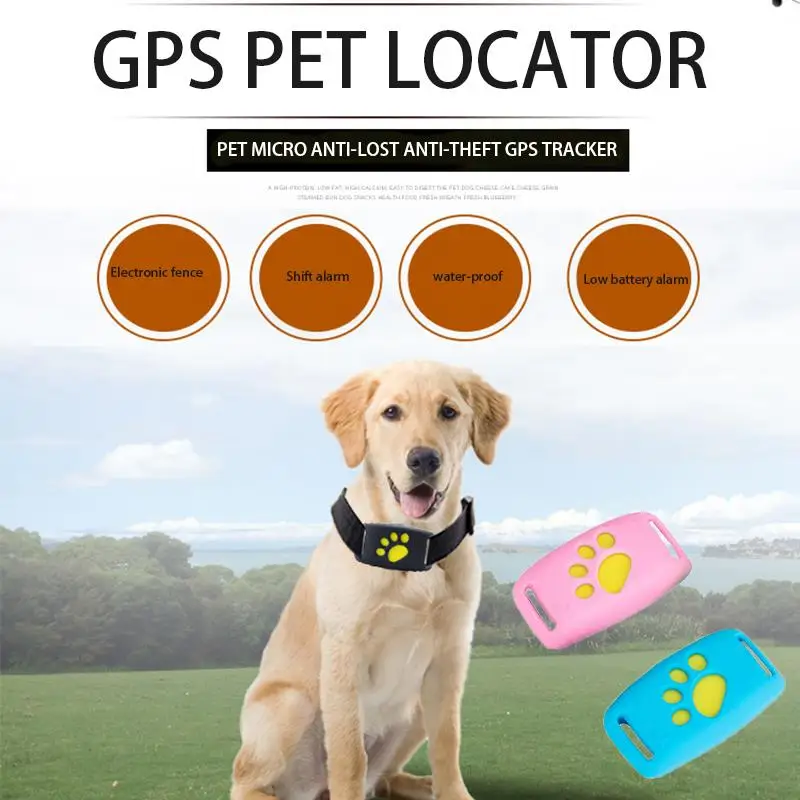 Gps-трекер для домашних животных, ошейник для собак, кошек, gps-устройство слежения, водонепроницаемый gps-позиционер для собак, локатор, водонепроницаемый защитный забор
