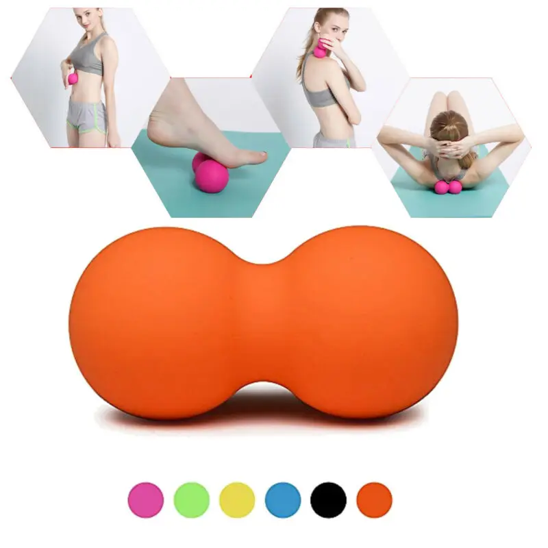 Лакросс мячик миофасции арахисовый Массажный мяч Сверхлегкий фитнес высокой