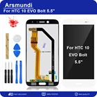ЖК-дисплей 5,5 дюйма для HTC 10 EVO Bolt детали для замены + подарки