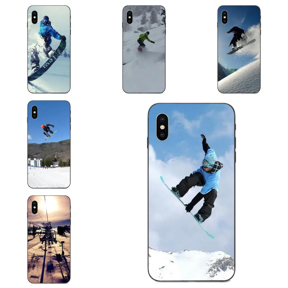 Snow Or Die Лыжный Сноуборд спортивный принт для Xiaomi Redmi Note 3 3S 4 4A 4X 5 5A 6 6A 7 7A K20 Plus Pro S2 Y2 Y3