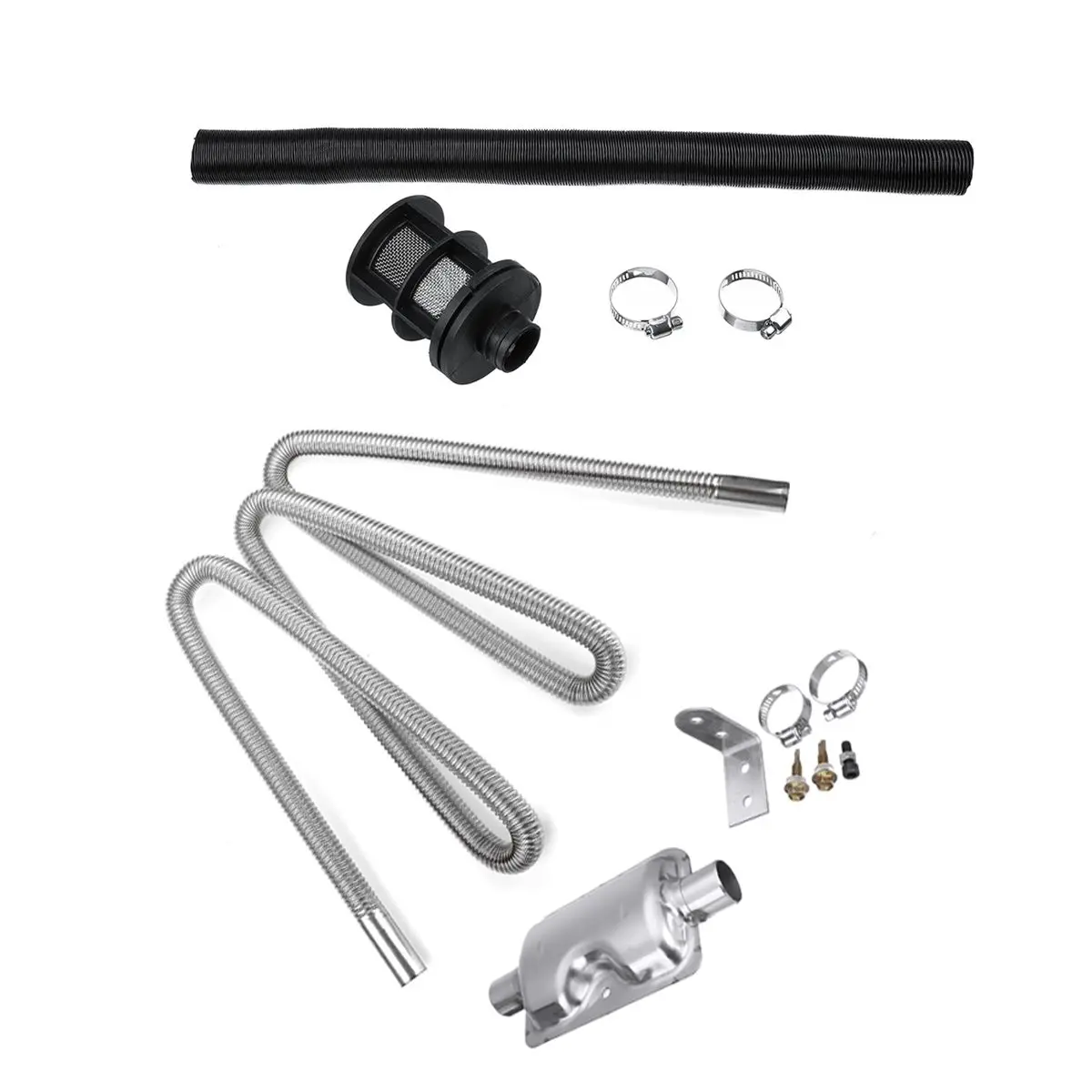 250 см Воздушный стояночный отопитель воздуховодная труба выхлопной трубы