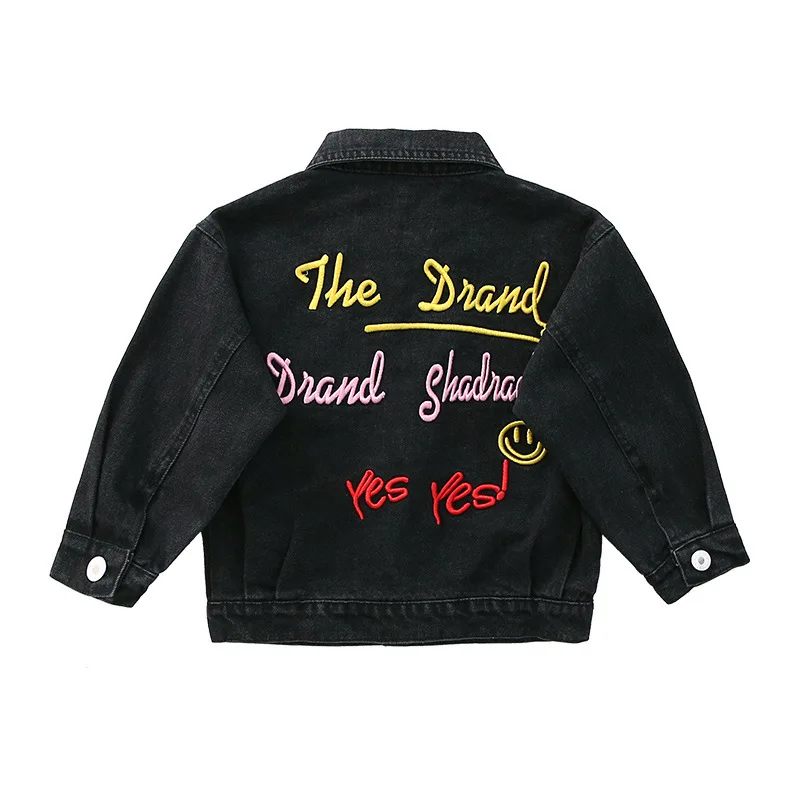 

Loose Spring Autumn Coat Outerwear Top Children Clothes Kids Costume Teenage School Boy Clothing High Quality