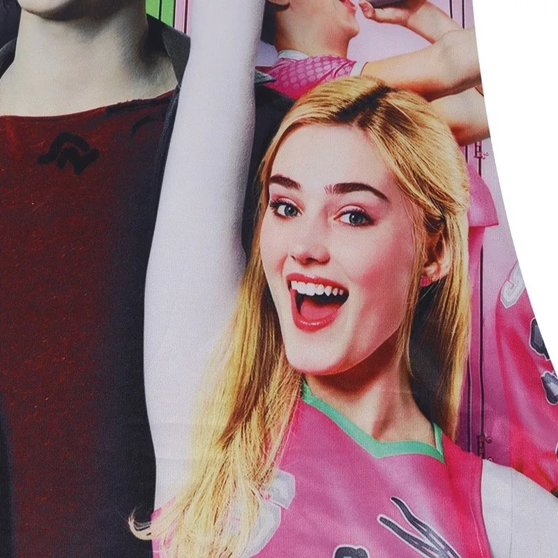 

Kids Dresses for Girls Zombies 2 Zed Addison Cosplay Sleeveless Ruffle Nightdress Home Wear Children's Cartoon Pajamas Casual