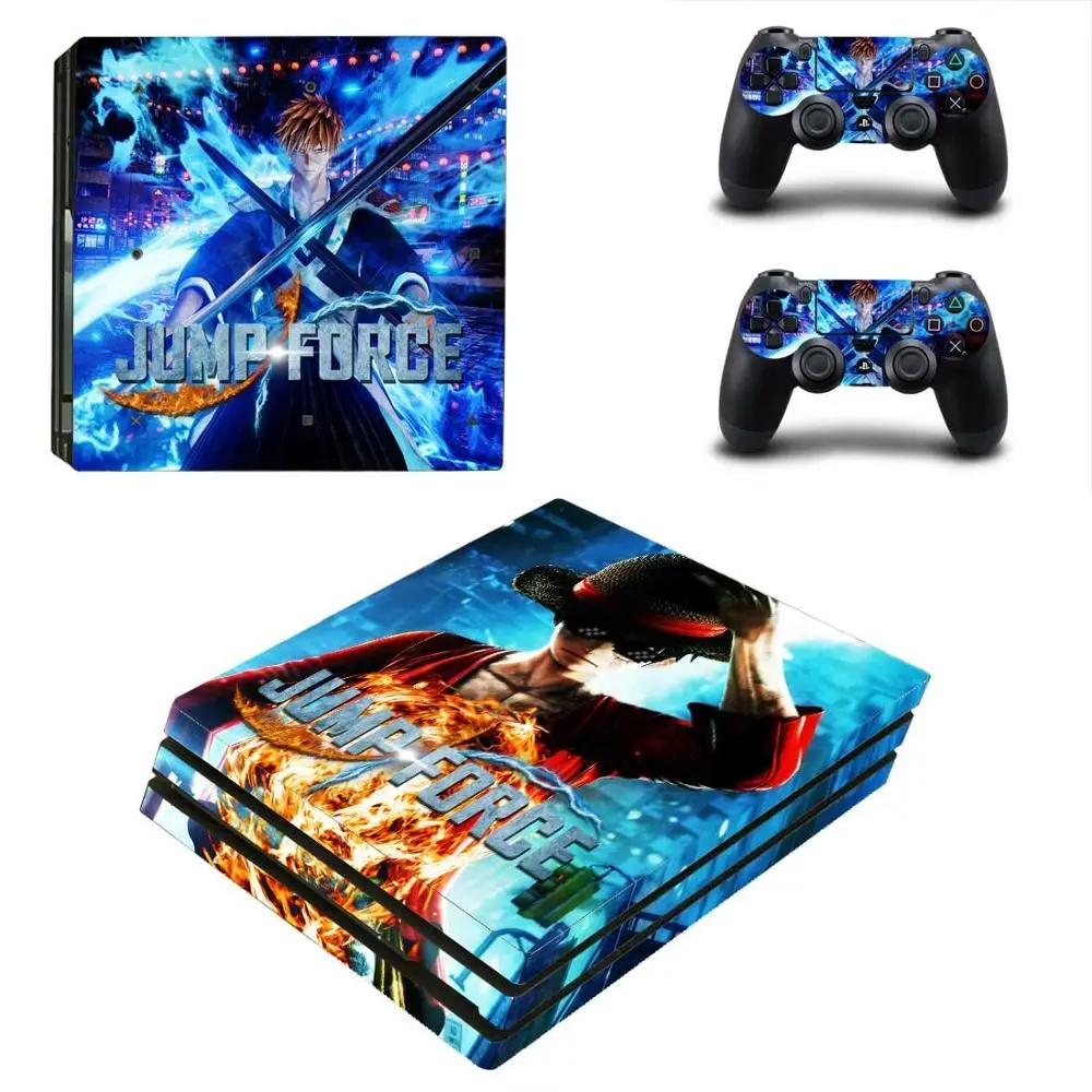 Виниловые наклейки для консоли Sony Playstation 4 Pro и контроллеров из цельного материала