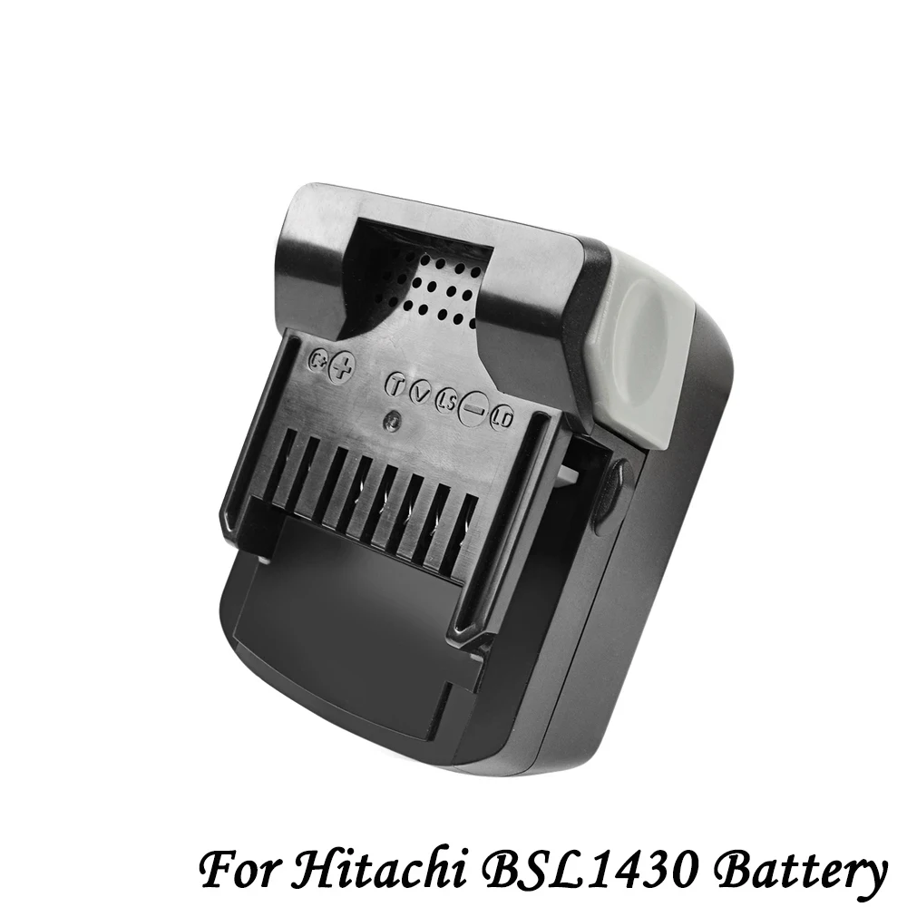 

Cordless Drill 14.4V 6.0Ah Li-ion Power Tool Replacement Battery for HITACHI BSL1415 BSL1430B CD14DSL DH14DSL DS14DSL 329901