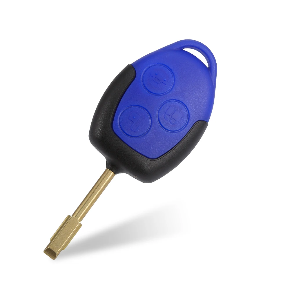 WhatsKey 3 кнопки для Ford Transit Комплект подключения сменный Синий чехол автомобильного