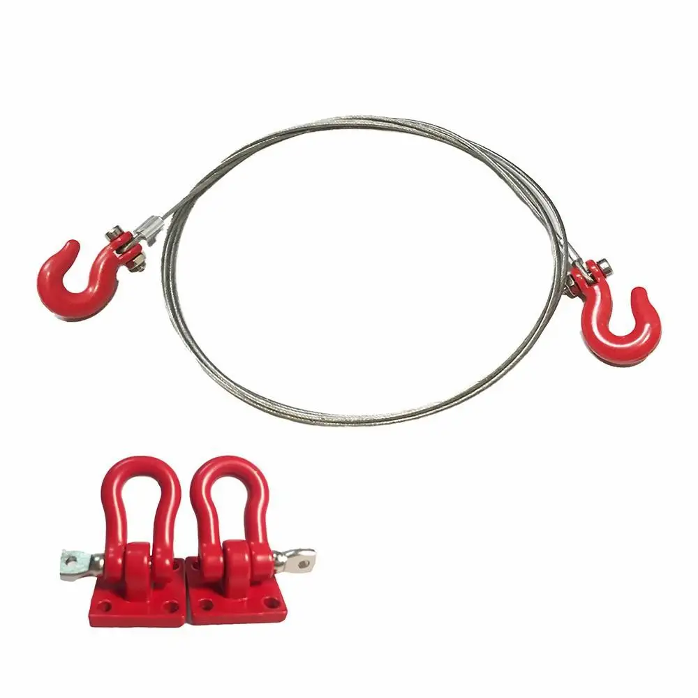 

Металлическая U-образная Тяговая Пряжка для радиоуправляемого автомобиля + стальной кабель