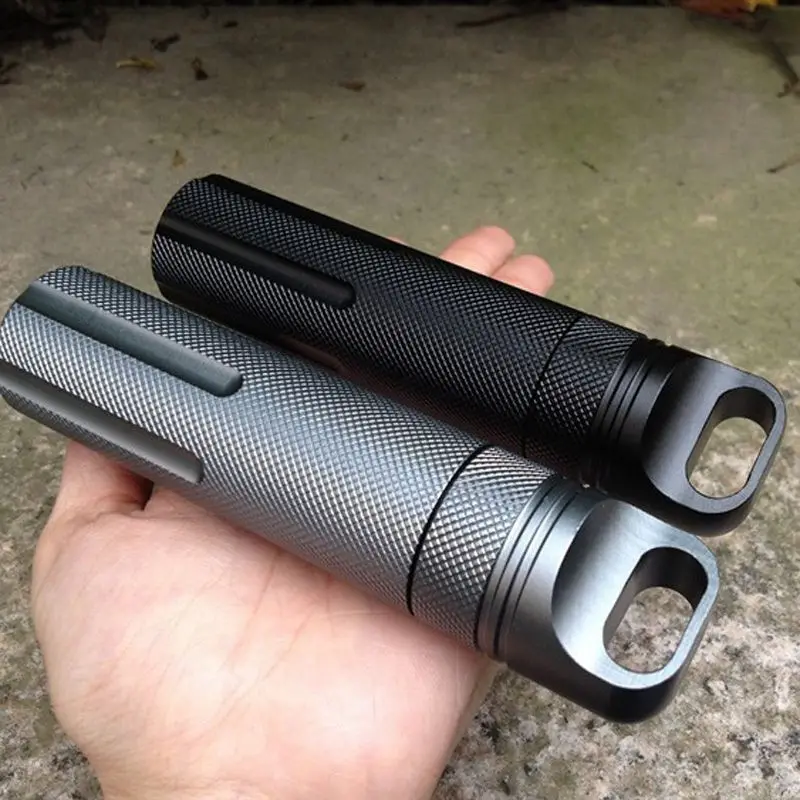 EDC CNC цельнометаллический водонепроницаемый резервуар для выживания ящик