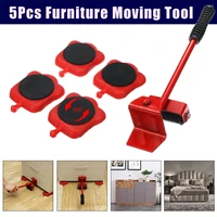 cat paw furniture lifter transport set heavy duty furniture mover roller and wheel bar for lifting moving furniture helper