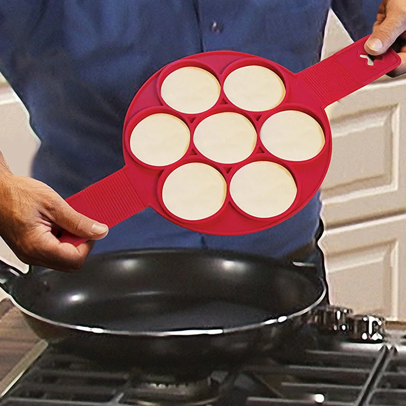1 шт. силиконовые антипригарным фантастические яйцо блинница кольцо Кухня