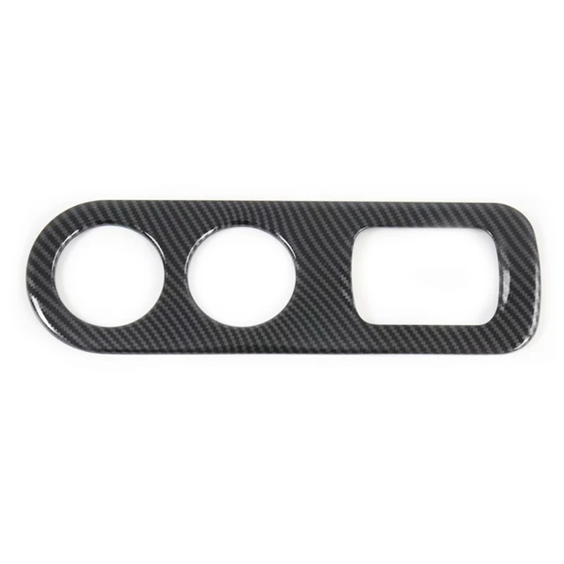 

Carbon Fiber Car Rear Air Condition Outlet Vent Frame Cover Trim for Honda ELYSION 2019 2020 Accessories