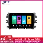 Автомагнитола 2DIN на Android 10, мультимедийный проигрыватель для Nissan NAVARA Frontier NP 300 2011-2016 с GPS-навигацией и радио